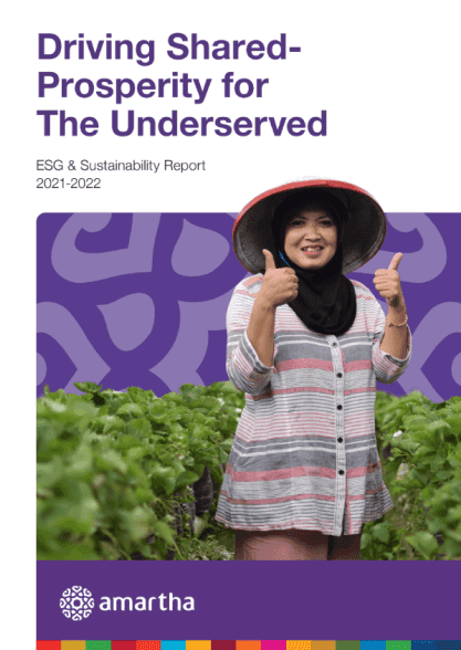 Laporan keberlanjutan dari Amartha Tahun ke Tahun 6