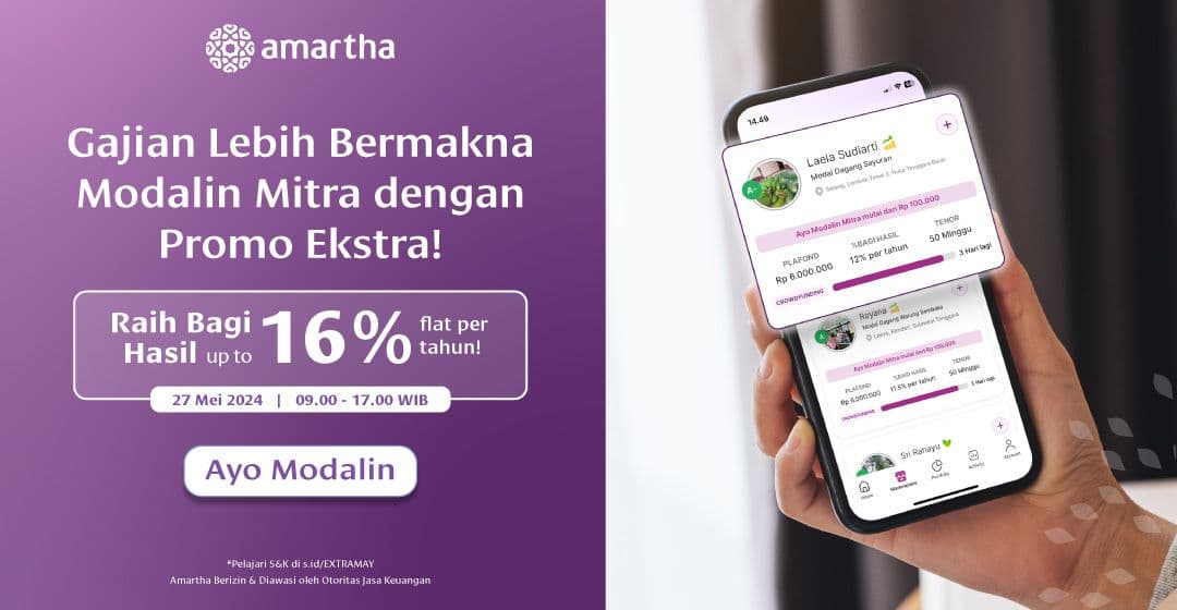 Gajian Lebih Bermakna Modalin Mitra dengan Promo Ekstra!
