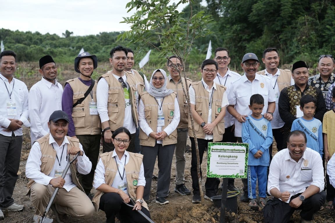 Dukung Pengelolaan Emisi Karbon Dengan Tanam Pohon Berkelanjutan,  Amartha Partisipasi di Gerakan Sabuk Hijau Nusantara