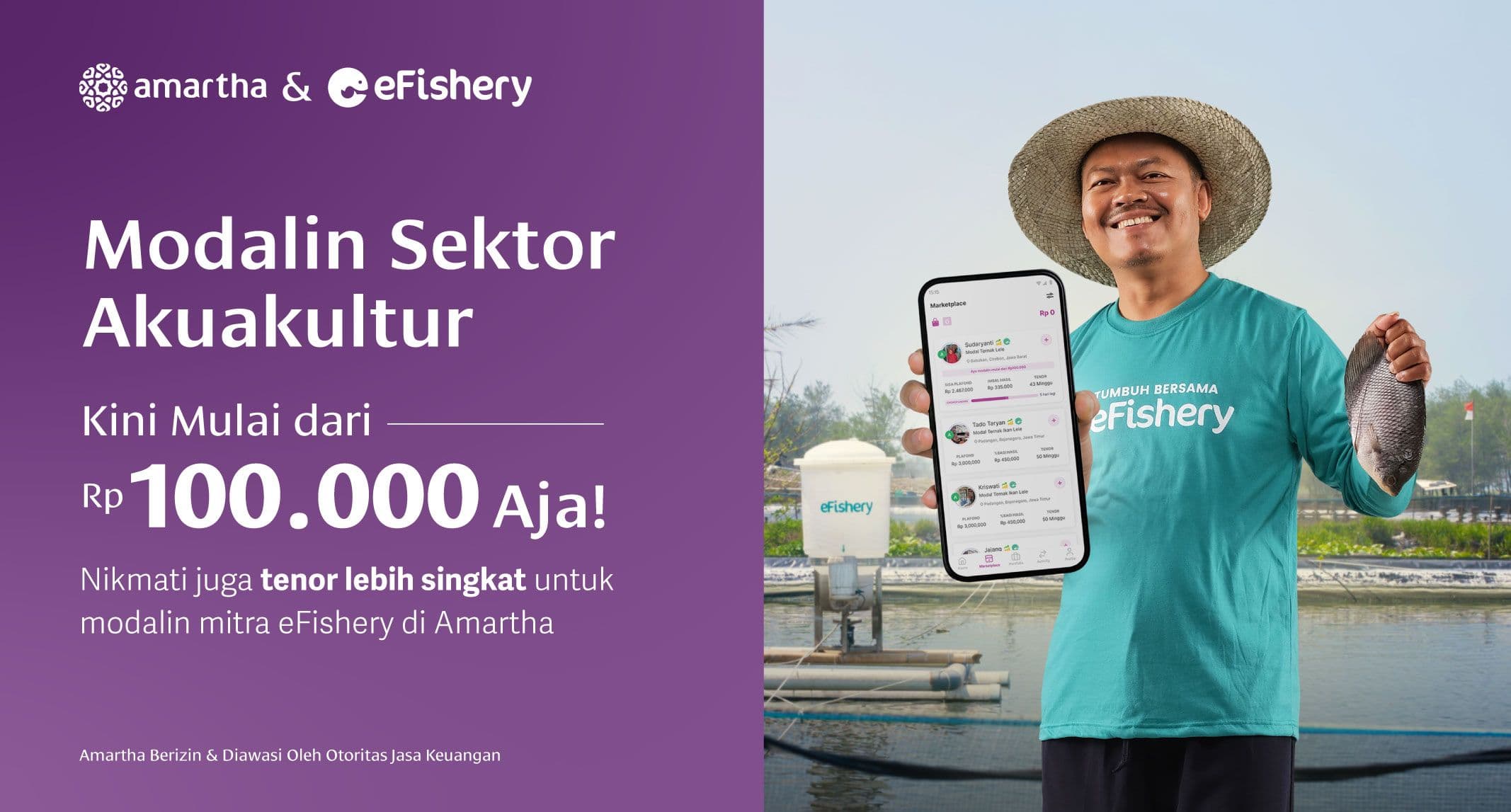 Fitur Baru Mendanai Mitra Pilihan eFishery Mulai Dari Rp100.000!