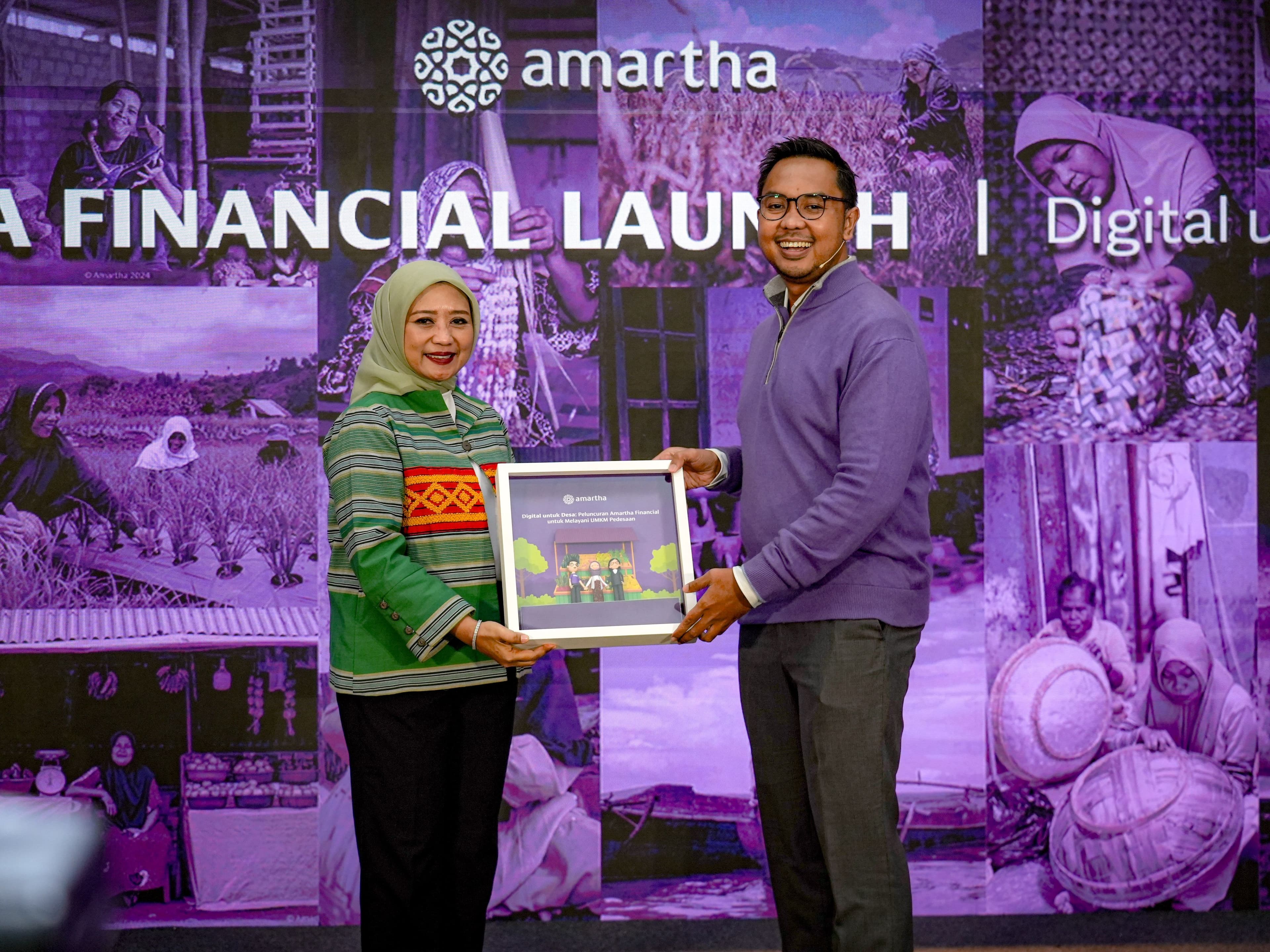 Amartha Financial Resmi Lahir, Hadirkan Layanan Keuangan Digital di 50.000 Desa 