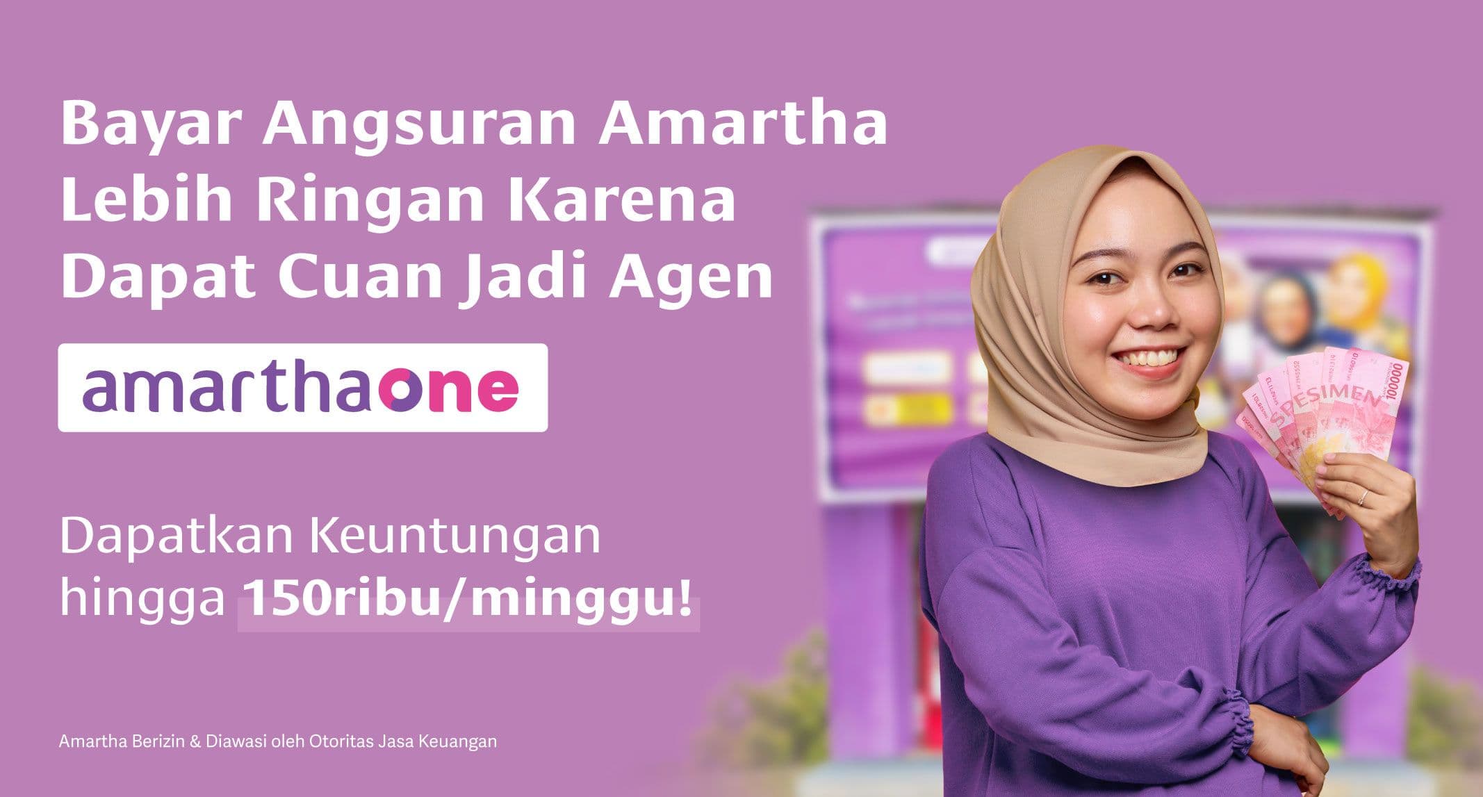 Kesempatan Dapat Cuan Jadi Agen AmarthaOne!