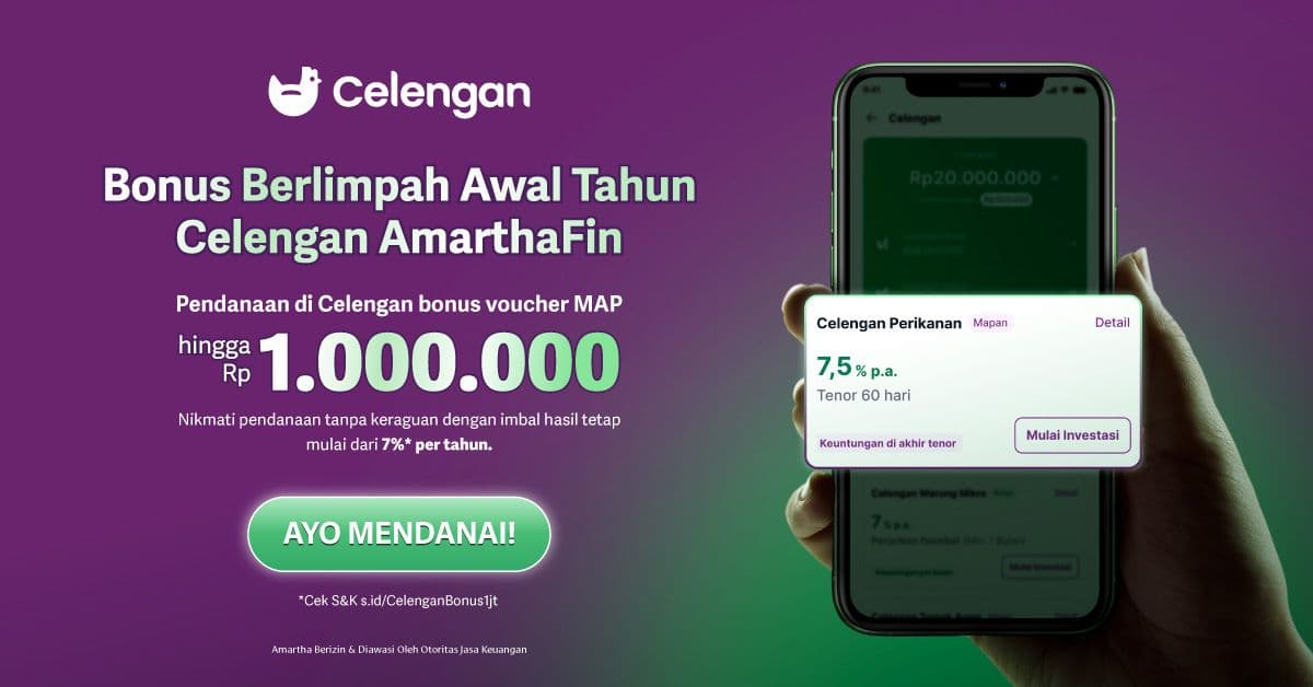 Spesial Voucher Pendanaan di Celengan AmarthaFin!