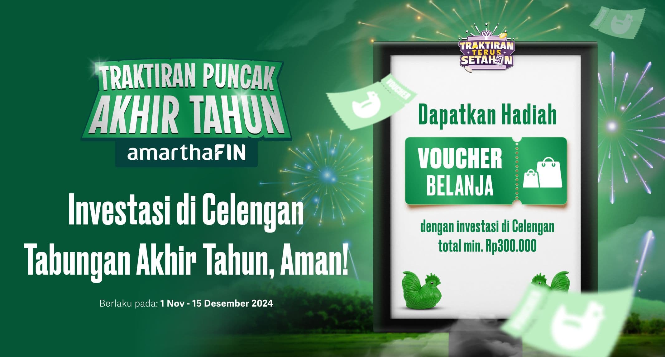 Investasi di Celengan Tabungan Akhir Tahun, Aman!