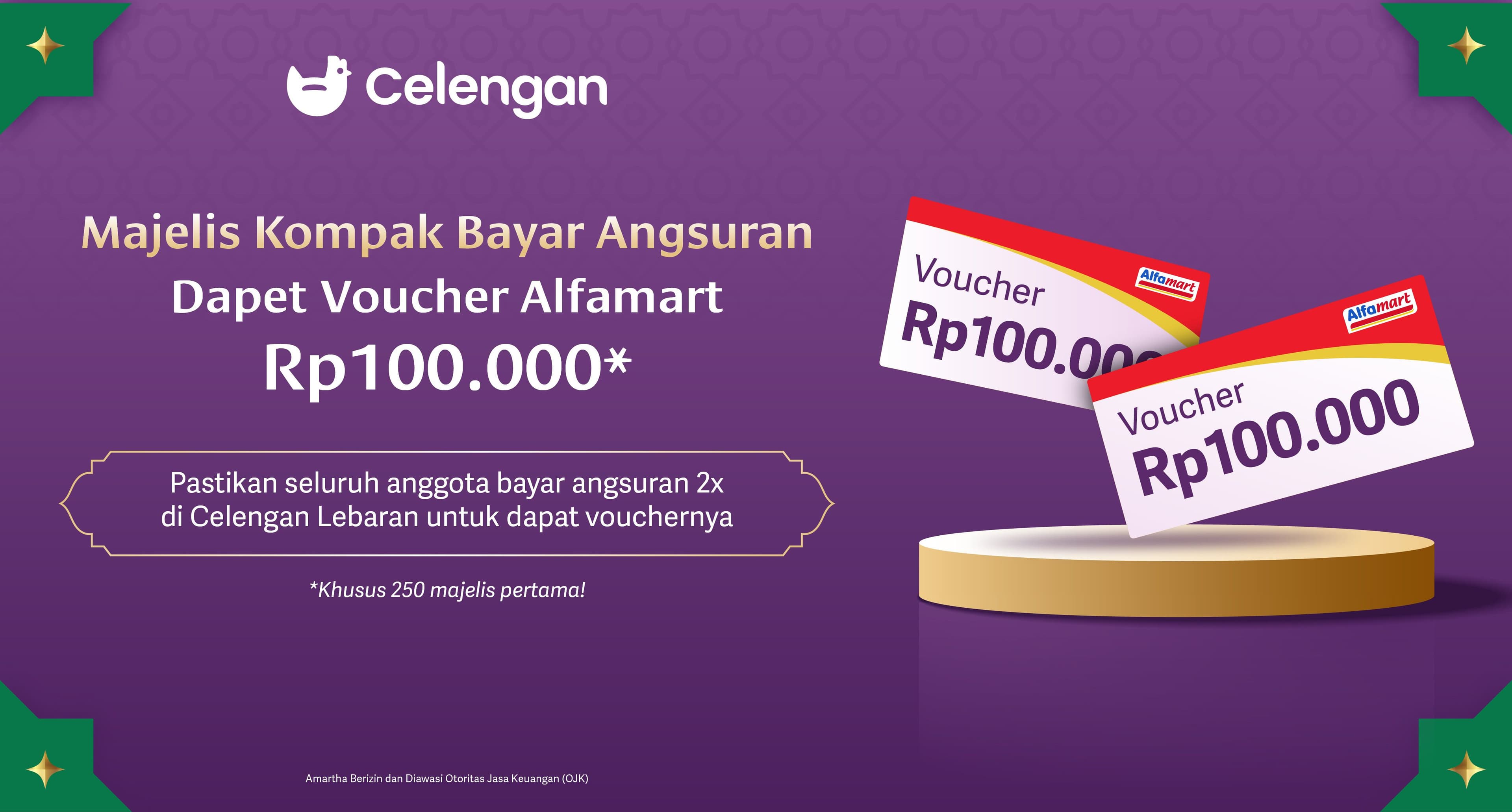 Kompak Isi Celengan Lebaran, Majelis Berkesempatan Dapat Voucher Alfamart Rp100.000!