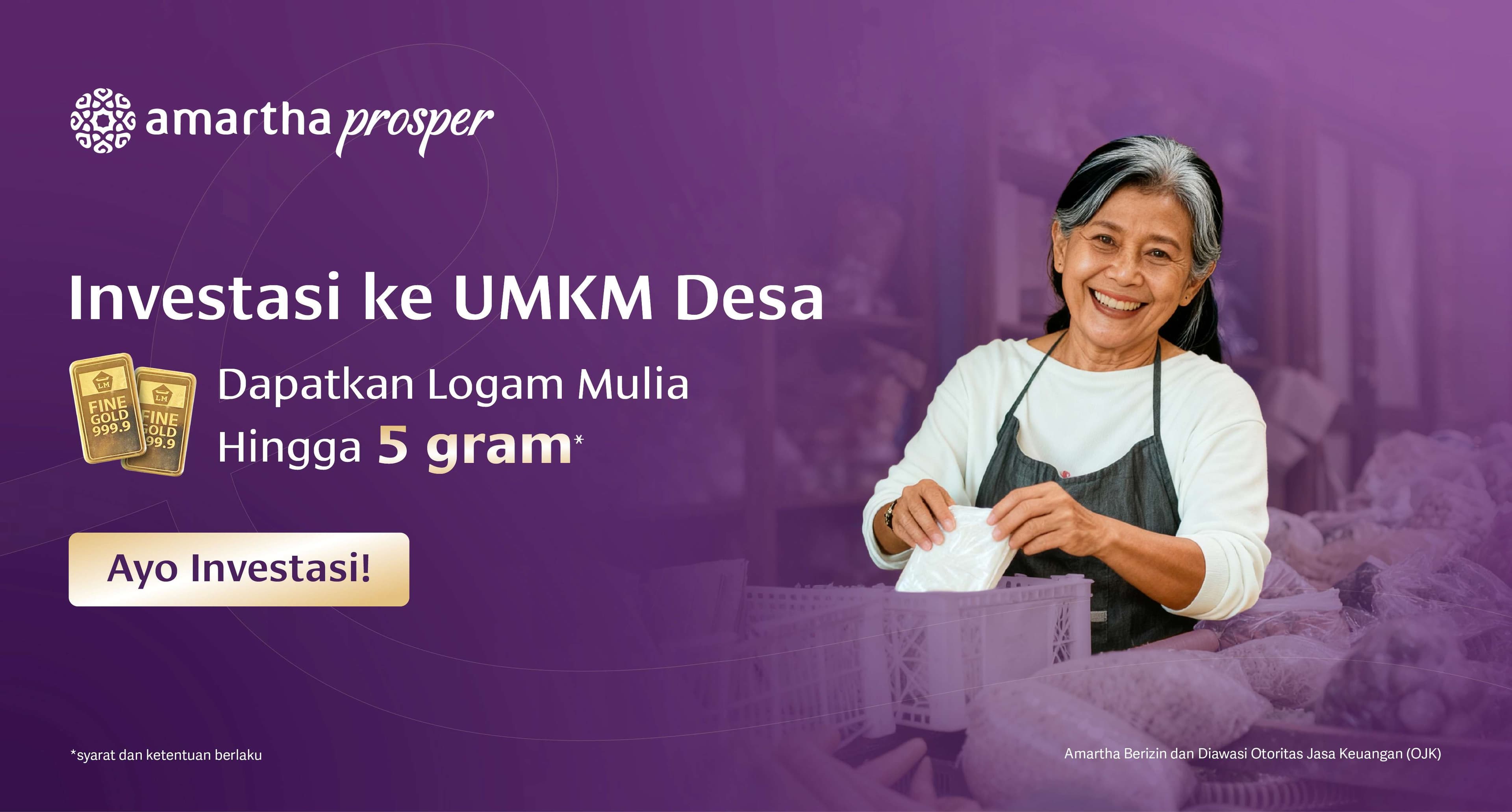 November Payday Deal: Dapatkan Bonus Emas dengan Investasi di AmarthaFin!