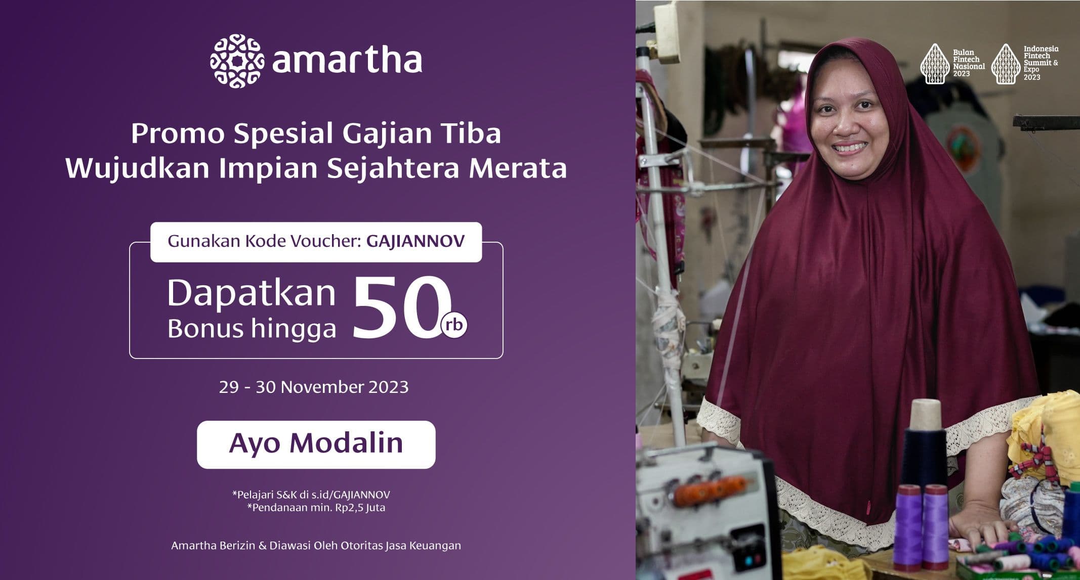 Promo Spesial Gajian Tiba Wujudkan Impian Sejahtera Merata