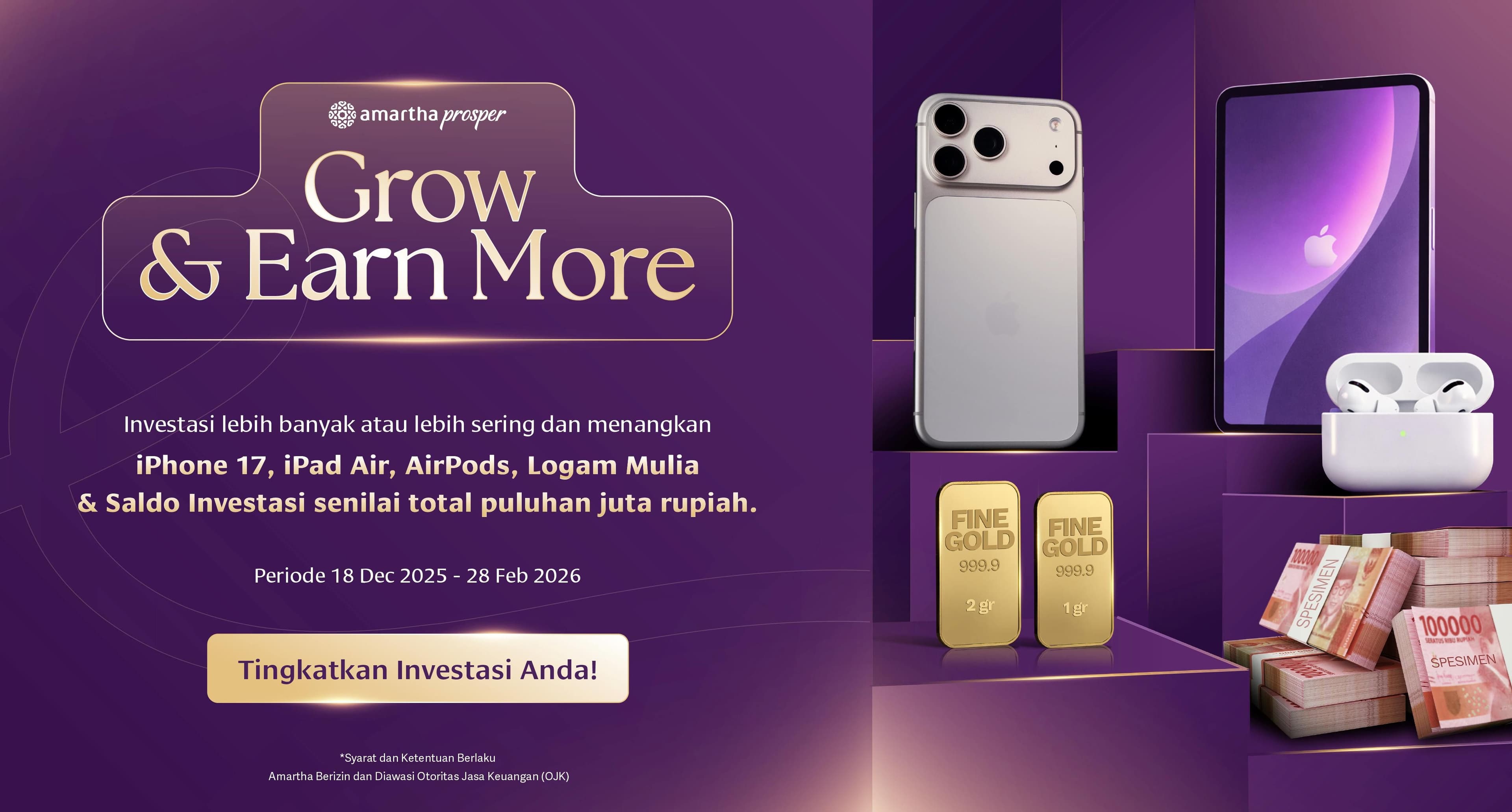 Promo Amartha Prosper: Grow and Earn More