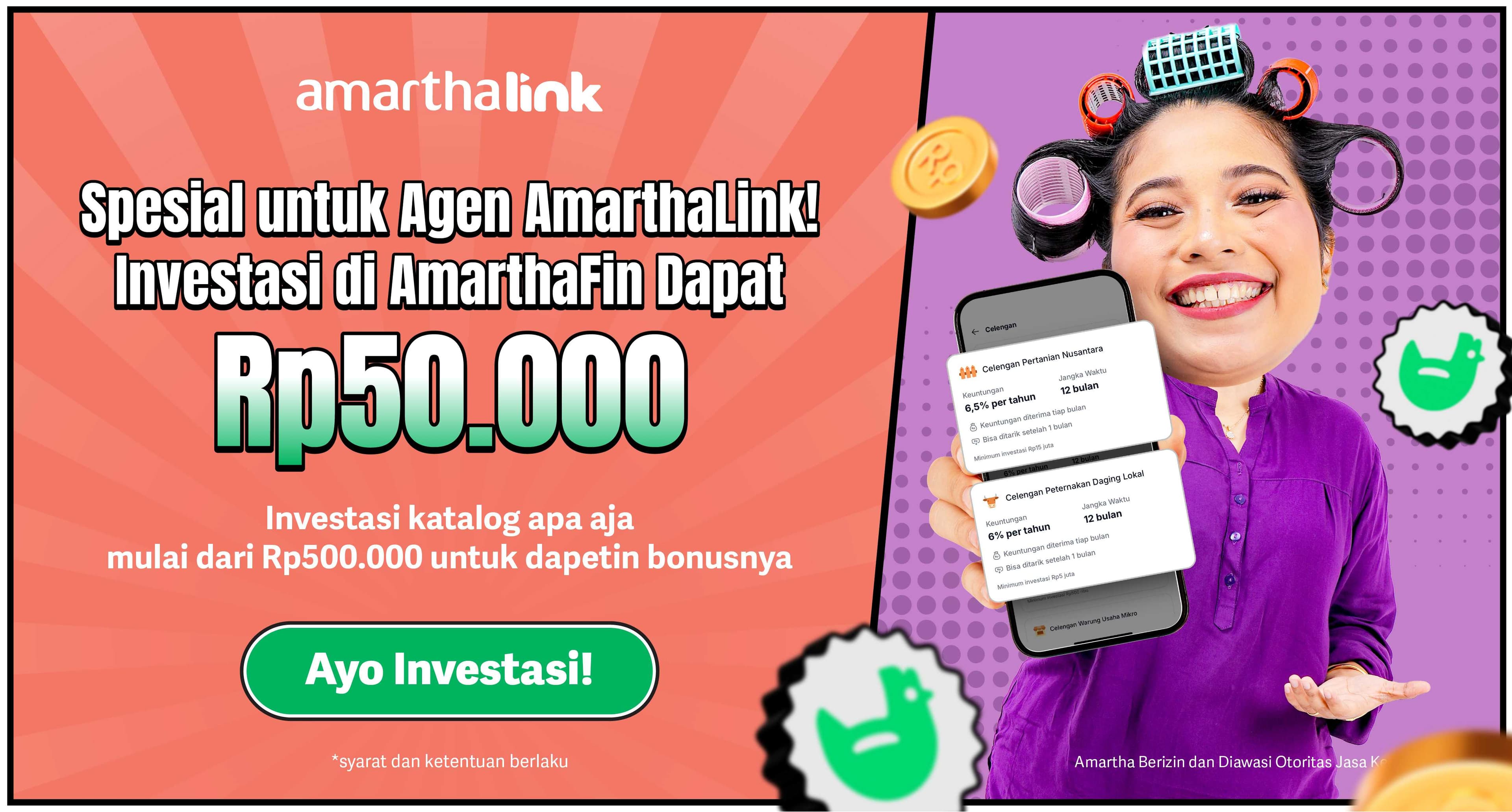 Ayo Agen Saatnya Coba Investasi di AmarthaFin