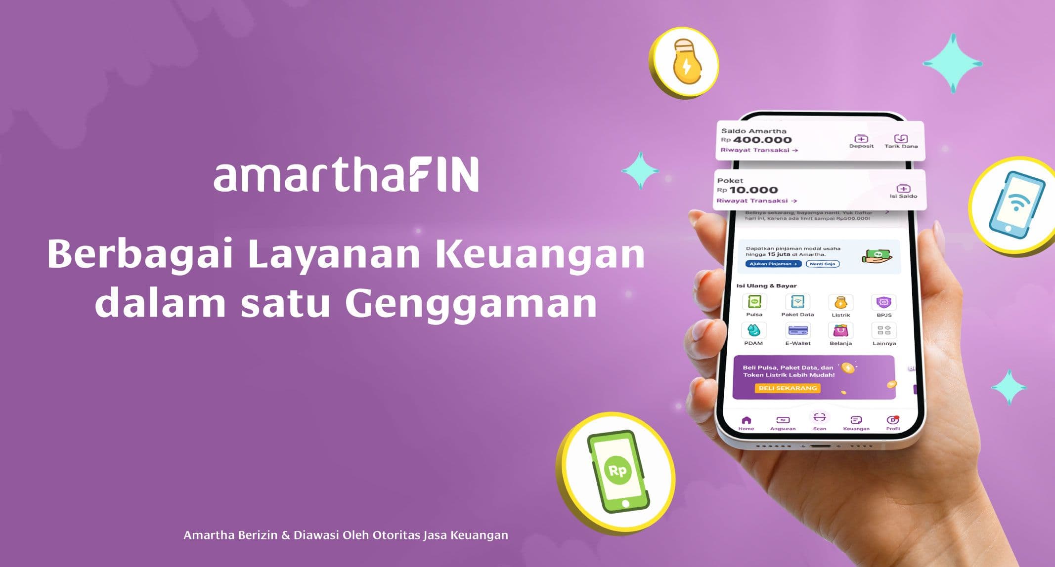 Berbagai Layanan Keuangan dalam Satu Genggaman