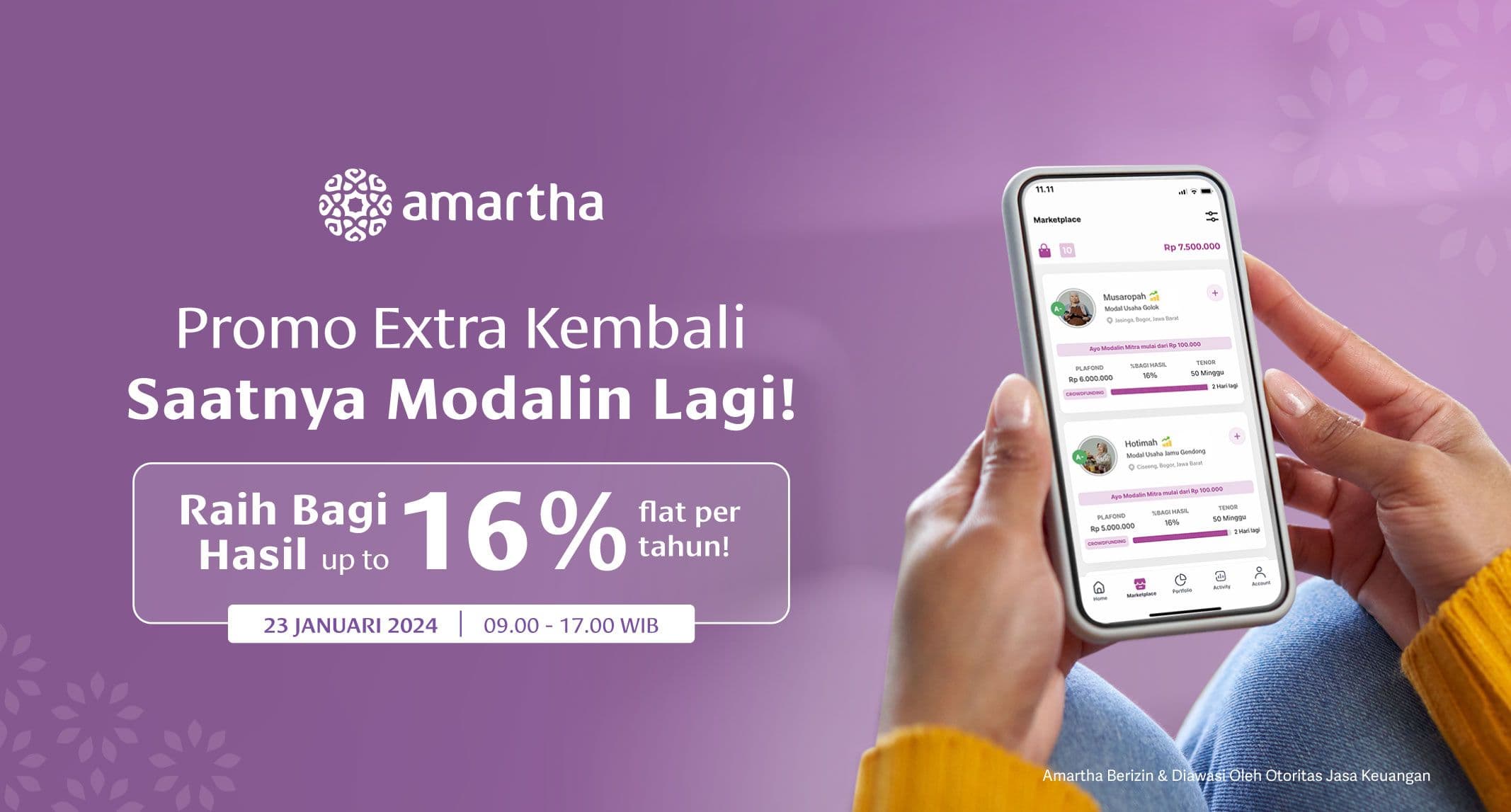 Promo Extra Balik Lagi, Yuk Modalin Lagi!