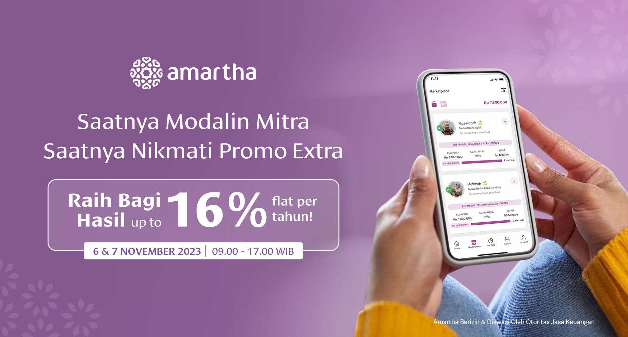 Saatnya Modalin Mitra, Saatnya Nikmati Promo Extra Hingga 16% Flat!