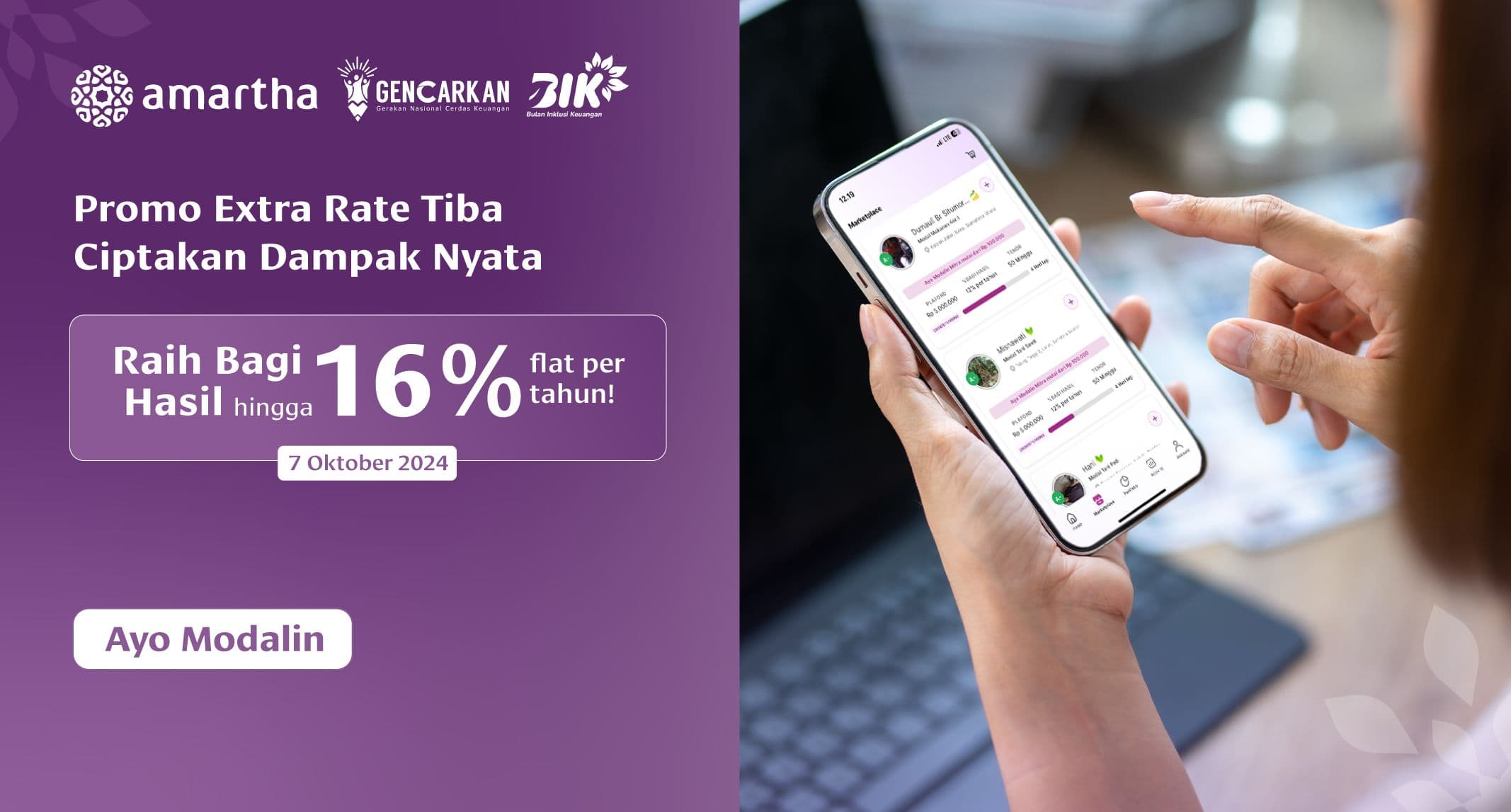 Promo Extra Rate Tiba Ciptakan Dampak Nyata