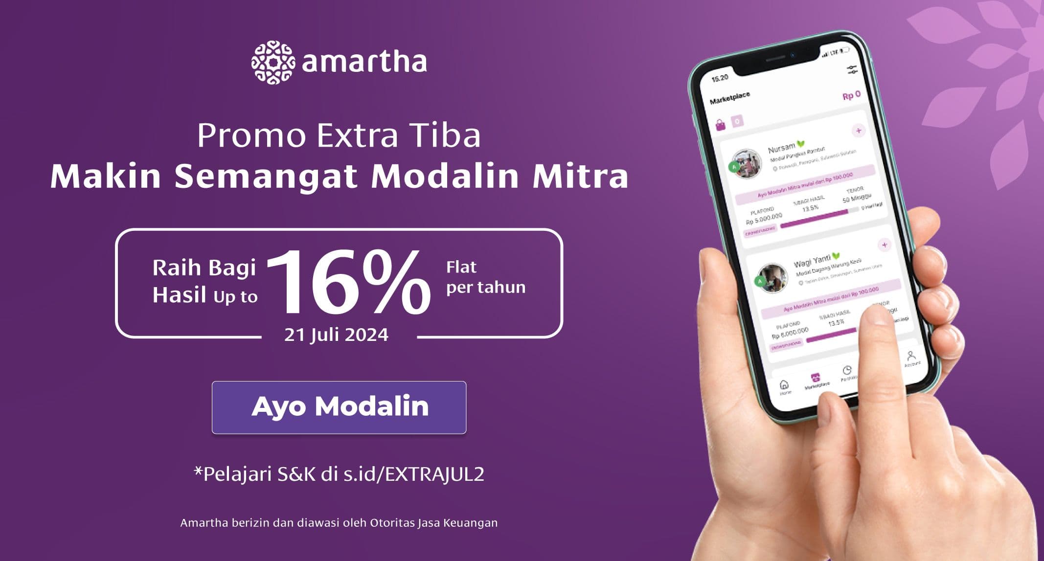 Promo Extra Tiba Makin Semangat Modalin Mitra
