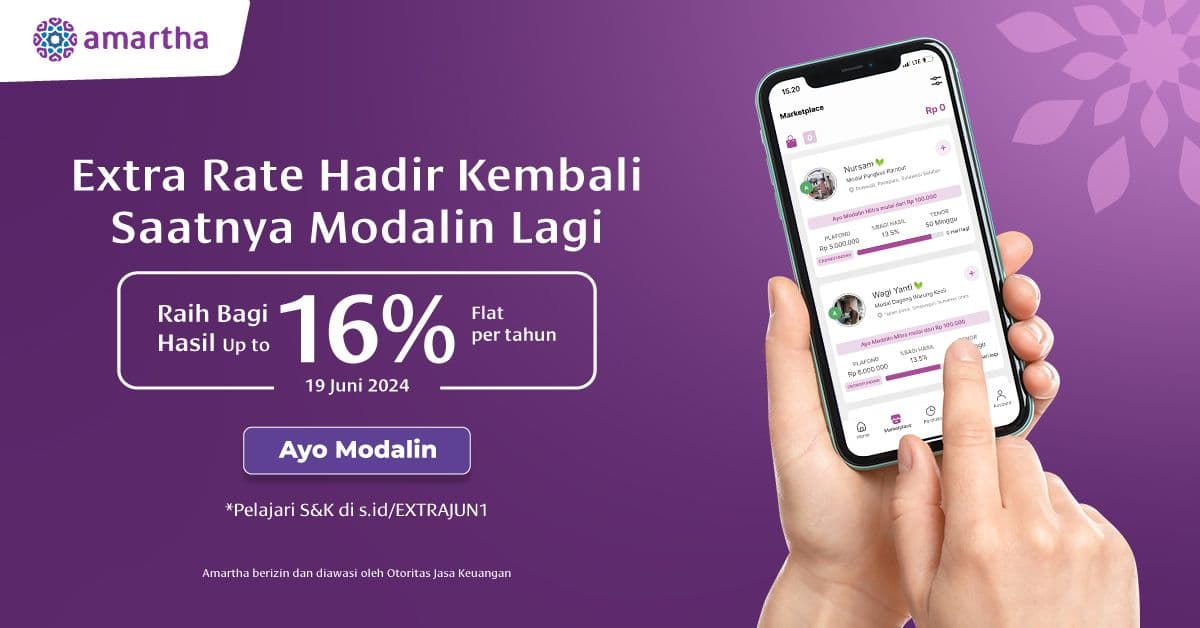 Extra Rate Hadir Kembali Saatnya Modalin Lagi