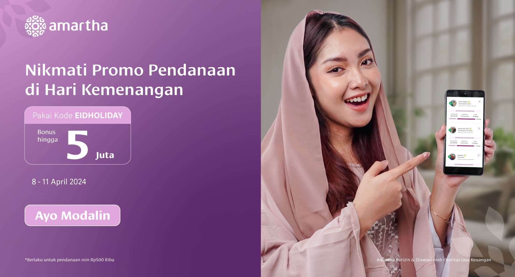 Nikmati Promo Pendanaan di Hari Kemenangan