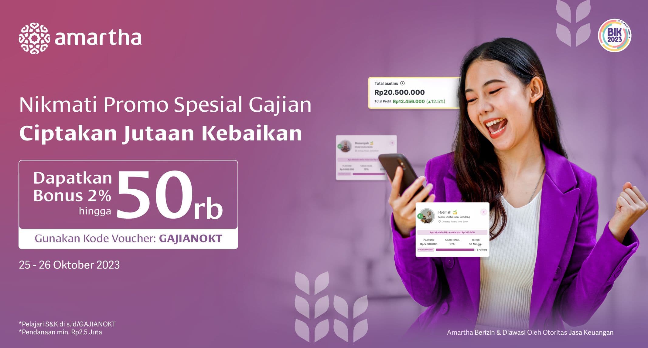 Spesial Gajian Oktober, Raih Bonusnya dan Ciptakan Kebaikan!
