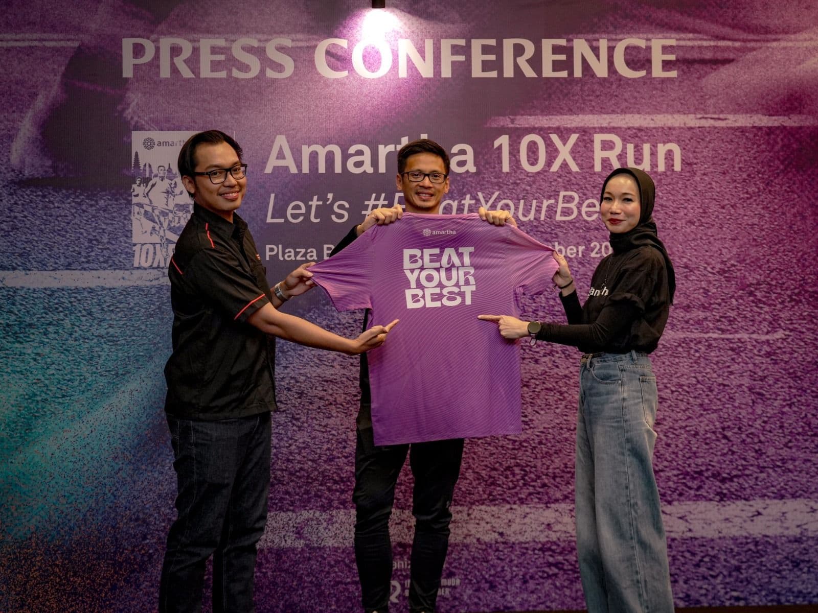 Amartha 10X Run 2025 Ajak Masyarakat Beat Your Best  Lampaui Batas Diri Dengan Lari Half Marathon
