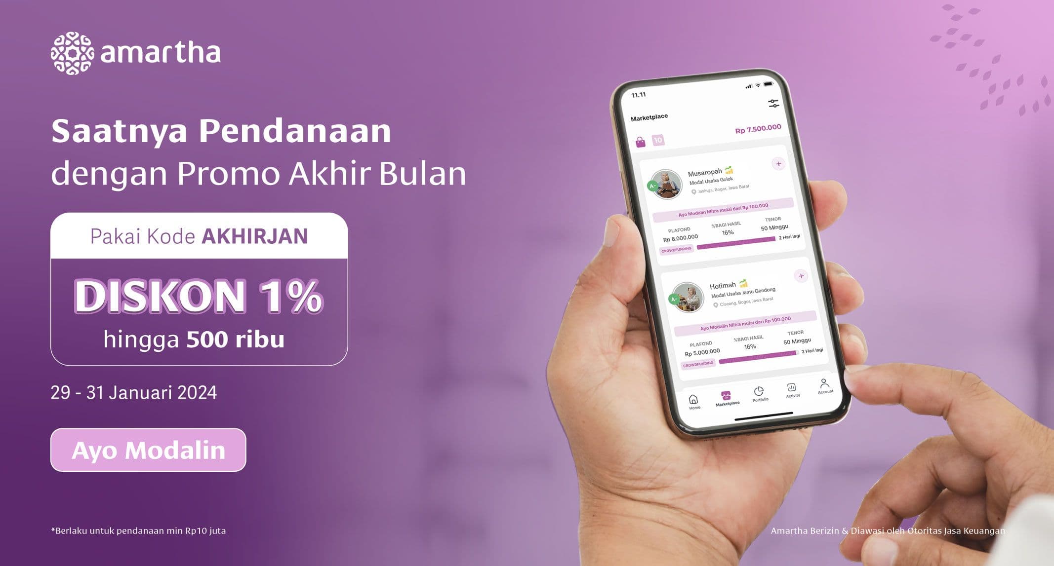 Saatnya Pendanaan dengan Promo Akhir Bulan