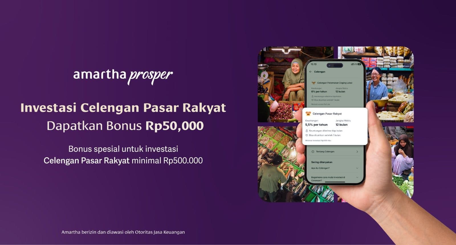 Coba Katalog Celengan Pasar Rakyat, Dapatkan Poket Cashback dari Amartha!