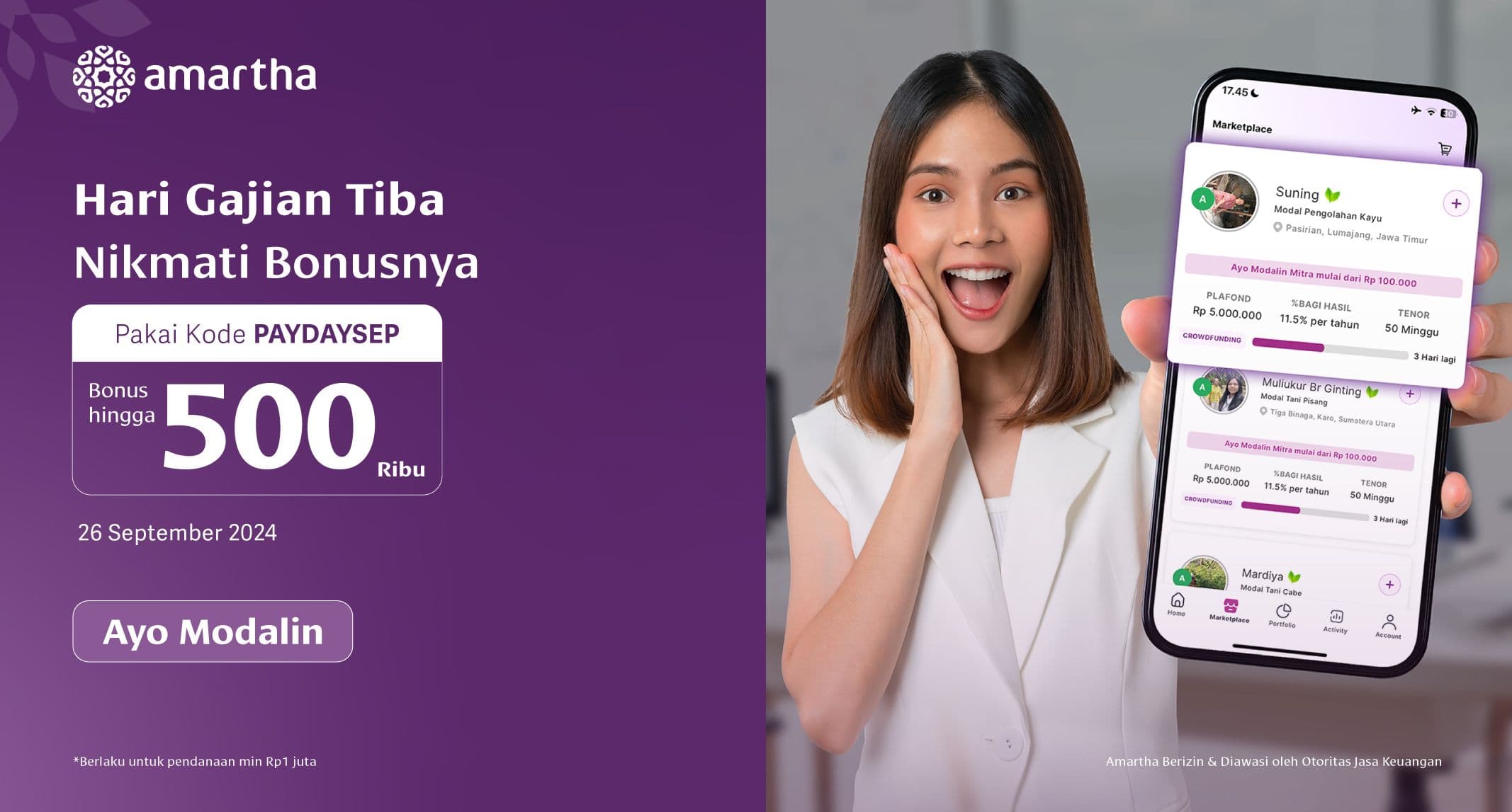 Hari Gajian Tiba Nikmati Bonusnya