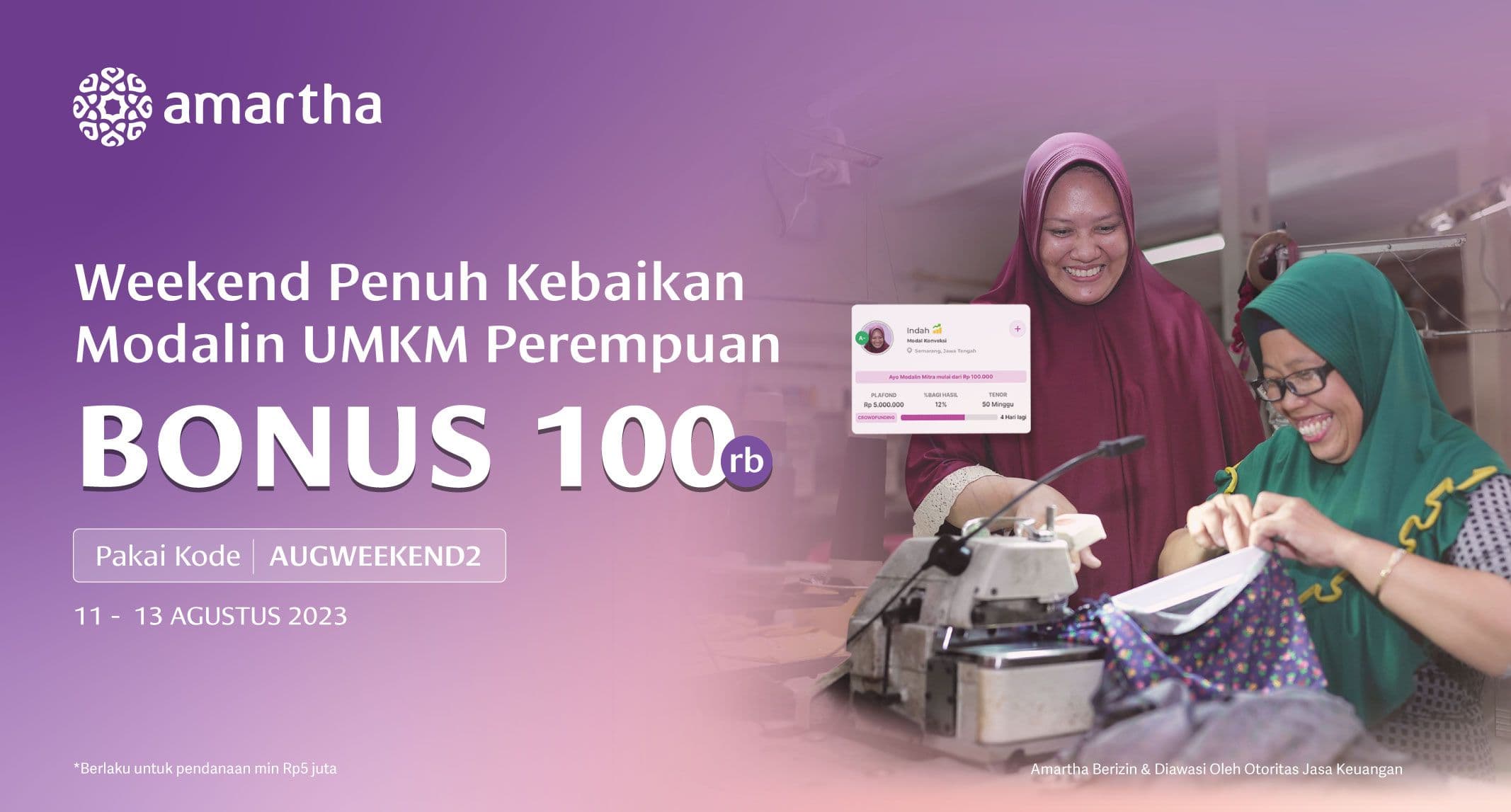 Modalin dari Mana Aja Dukung UMKM Berdaya!