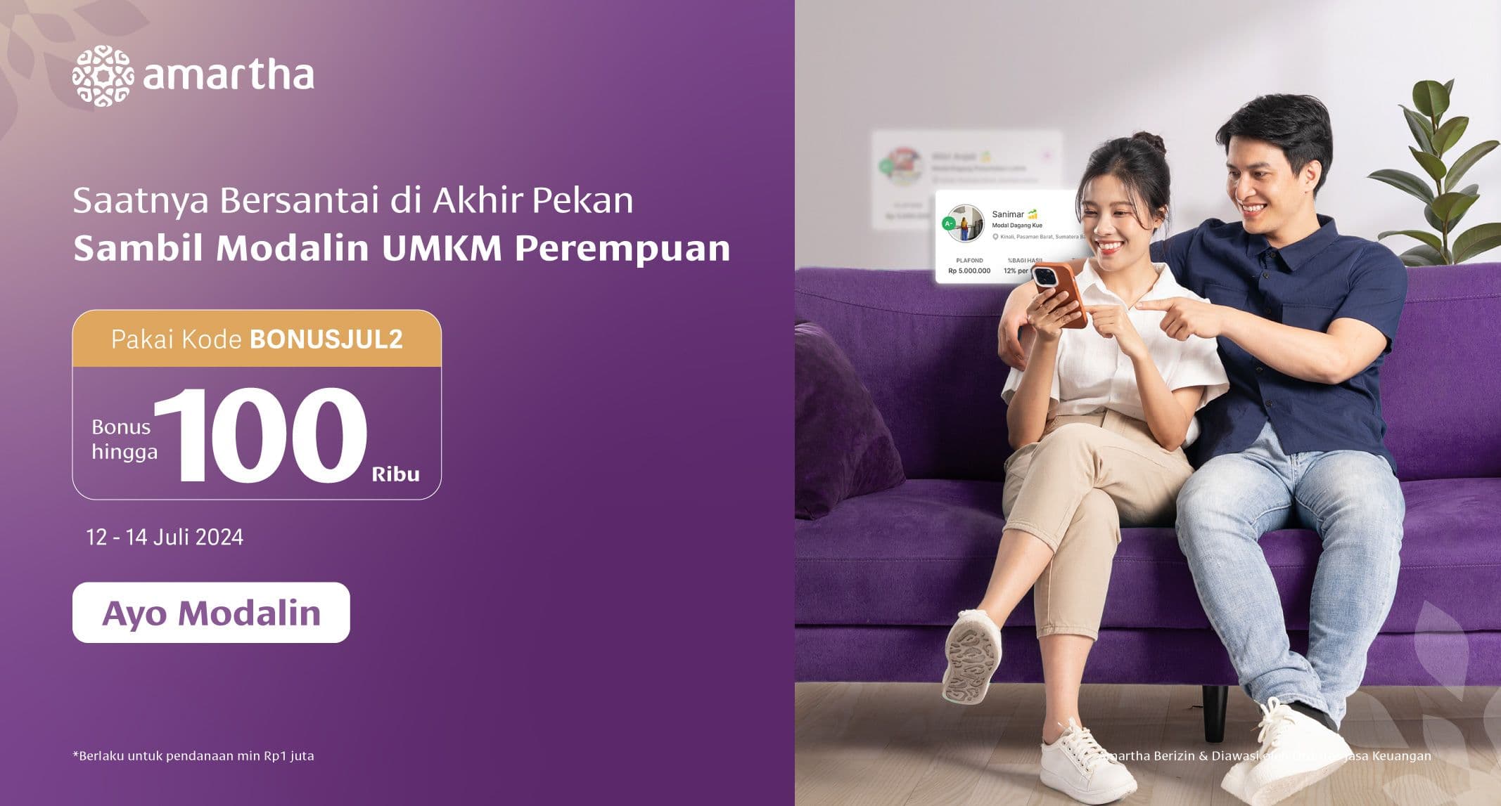 Saatnya Bersantai di Akhir Pekan Sambil Modalin UMKM Perempuan