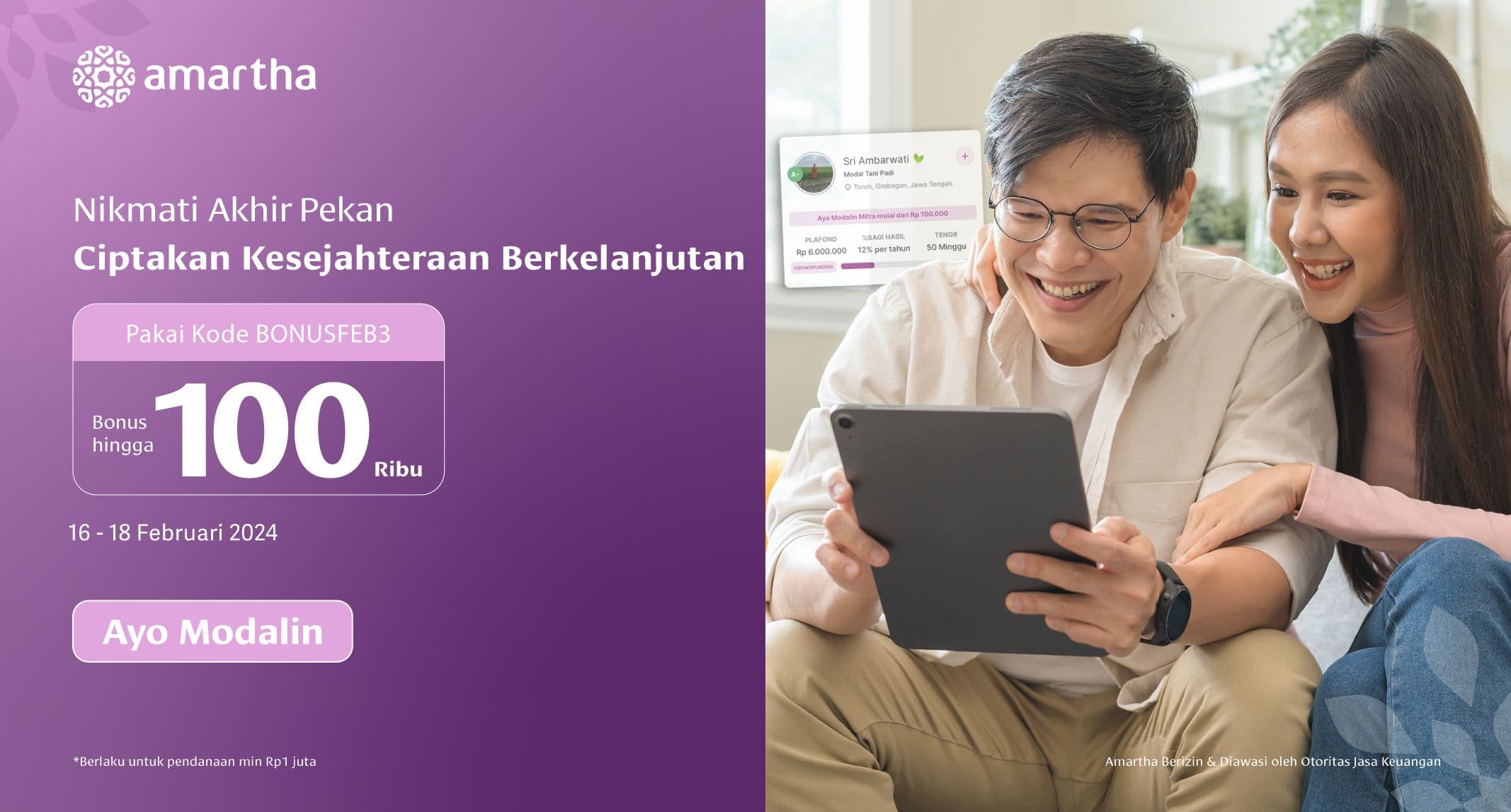 Nikmati Akhir Pekan Ciptakan Kesejahteraan Berkelanjutan