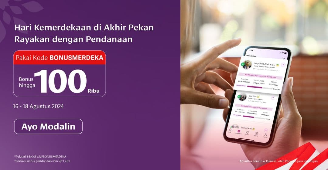 Tumbuhkan Semangat Kemerdekaan dengan Pendanaan di Akhir Pekan