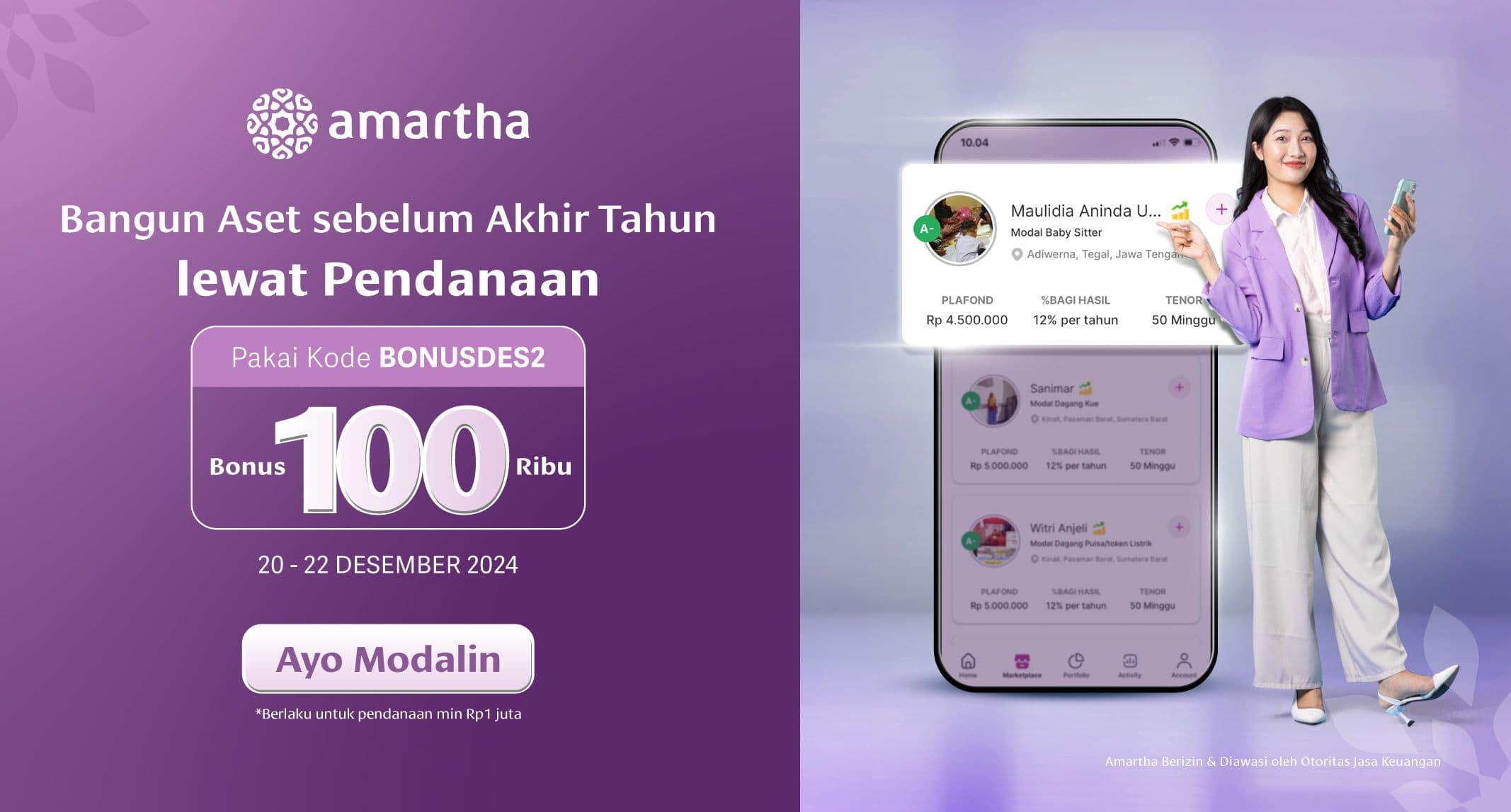 Bangun Aset Sebelum Akhir Tahun Lewat Pendanaan