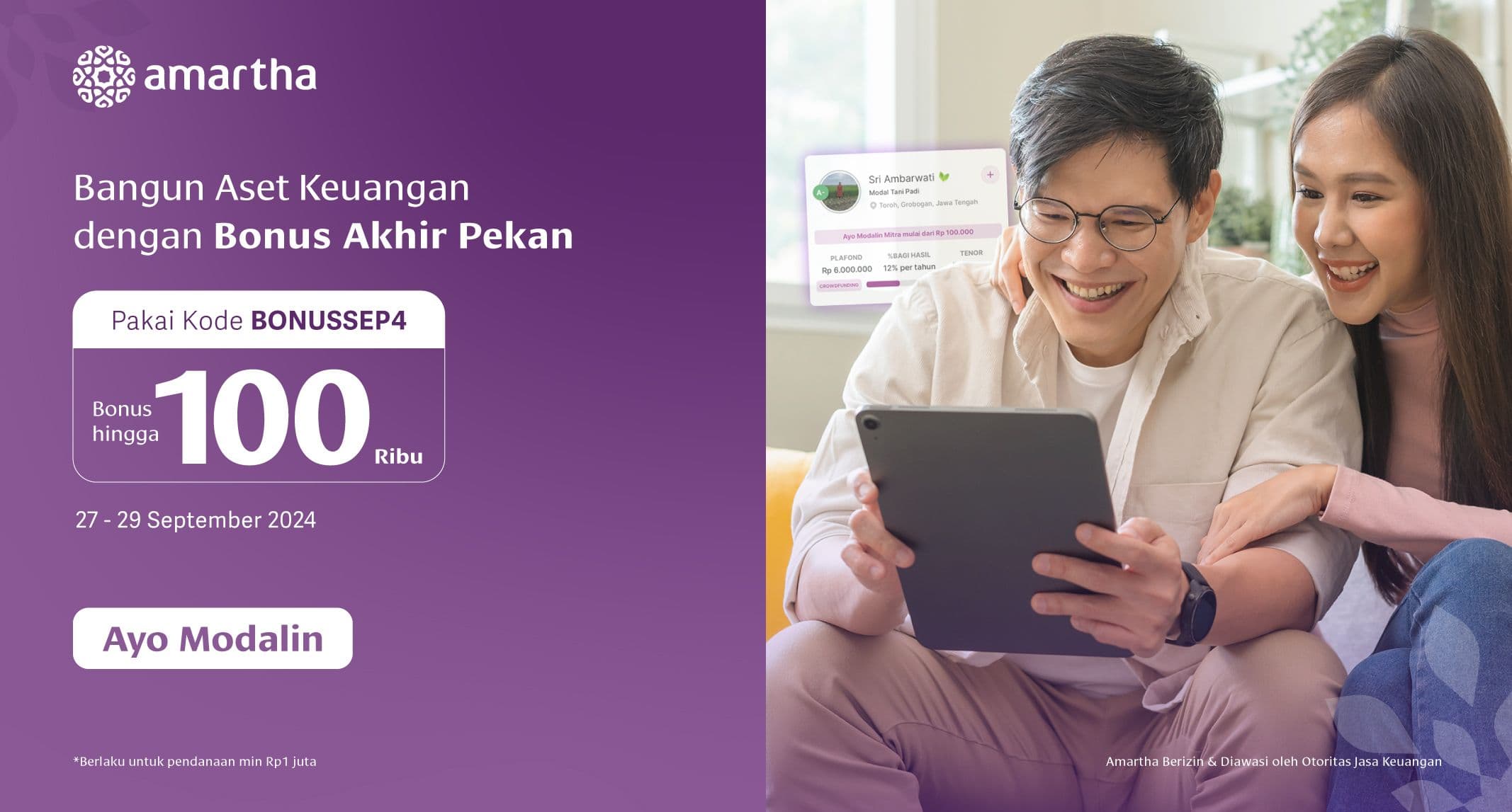 Bangun Aset Keuangan dengan Bonus Akhir Pekan