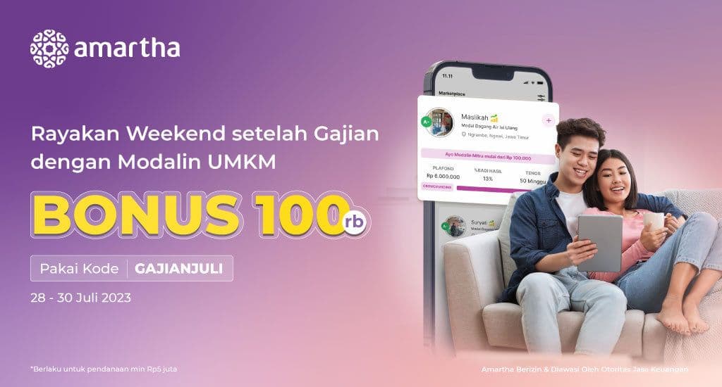 Weekend Makin Bermakna, Modalin Mitra UMKM Saat Gajian!