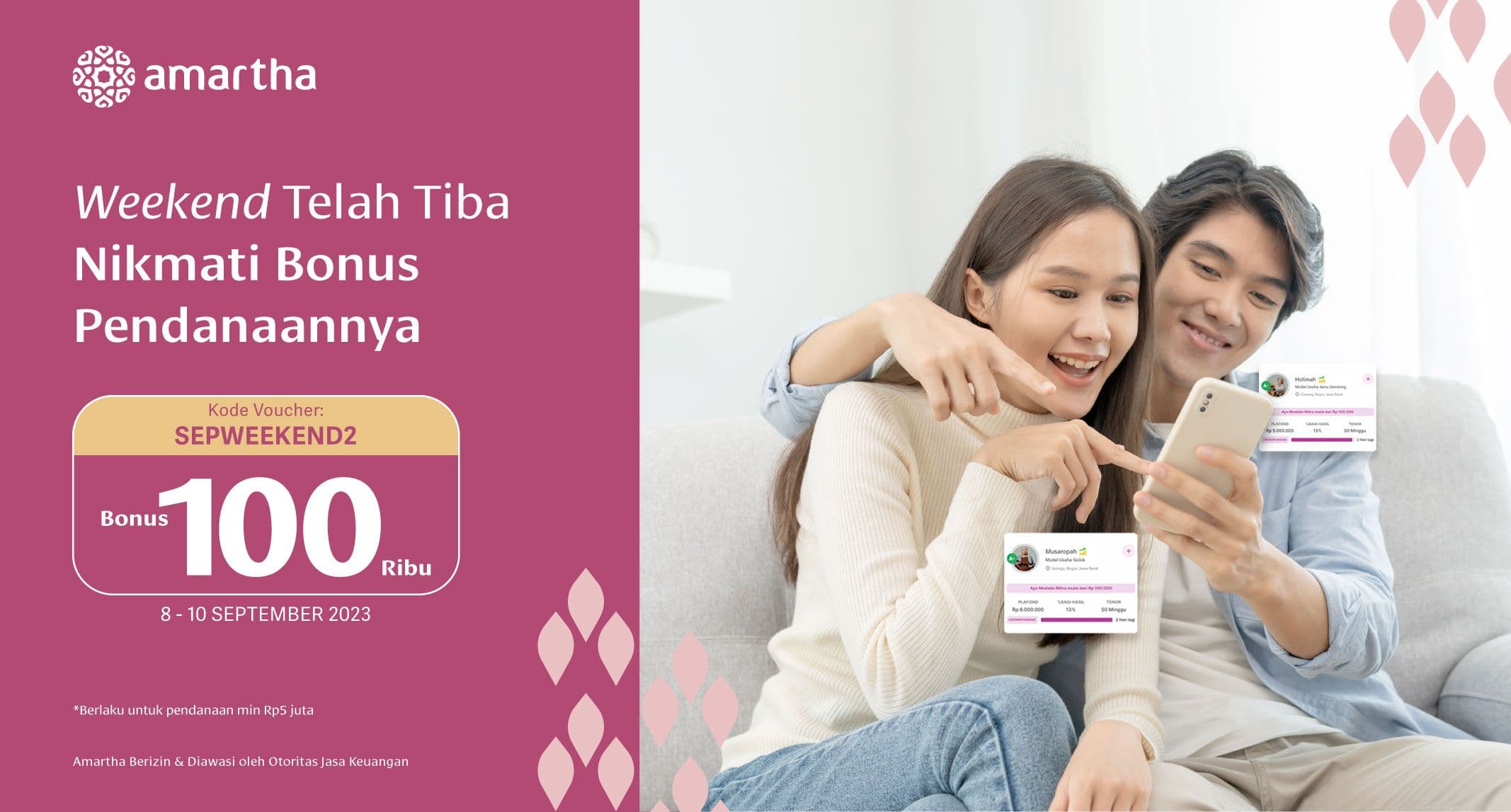 Weekend Telah Tiba Nikmati Bonus Pendanaannya