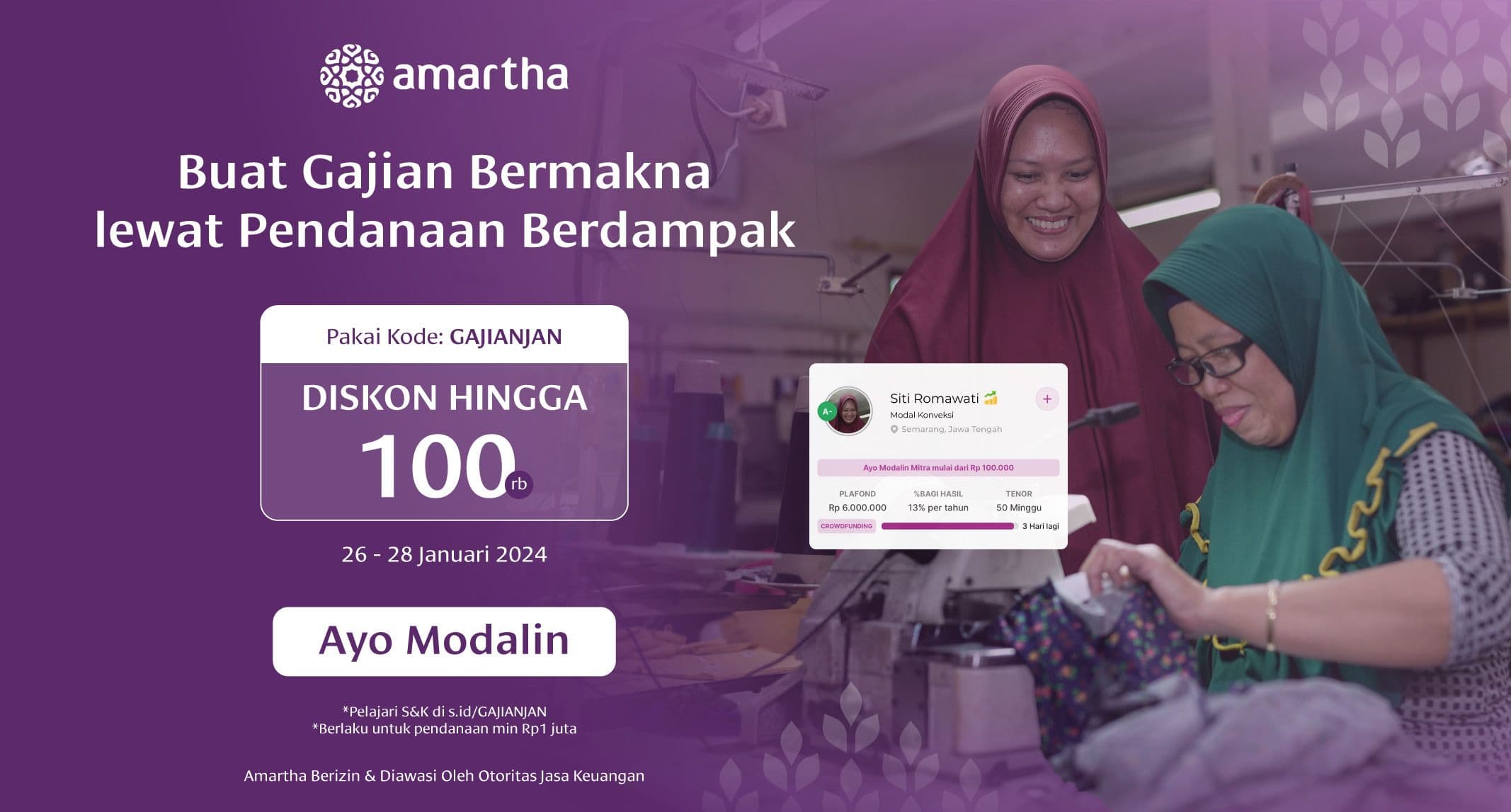 Hari Gajian Makin Bermakna Melalui Pendanaan Berdampak