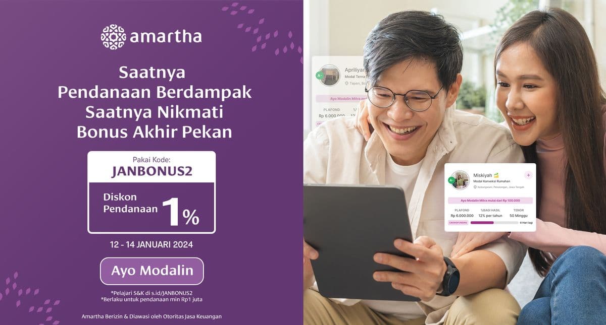Saatnya Pendanaan Berdampak Sambil Nikmati Bonus Akhir Pekan