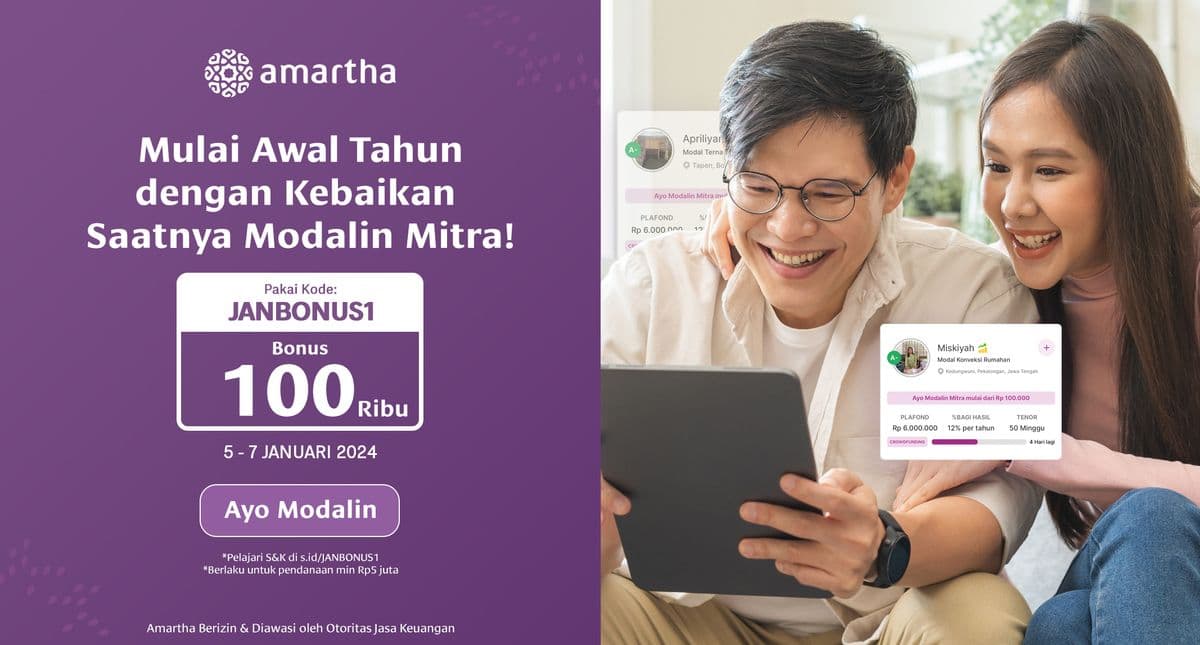 Mulai Awal Tahun dengan Kebaikan Saatnya Modalin Mitra!