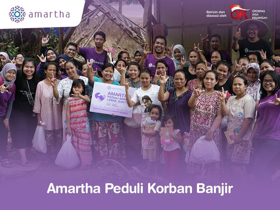 Amartha Peduli Korban Banjir