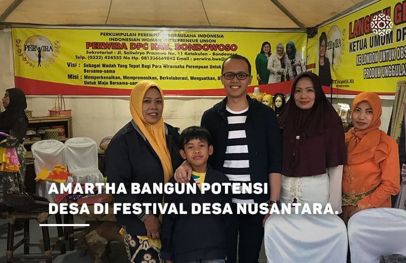 Amartha Bangun Potensi Desa di Festival Desa Nusantara