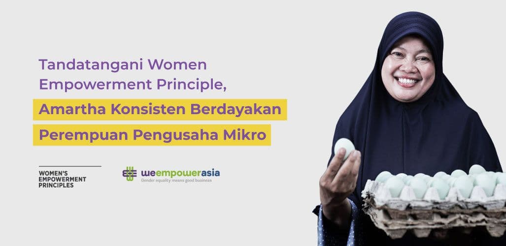 Tandatangani Women Empowerment Principle, Amartha Konsisten Berdayakan Perempuan Pengusaha Mikro