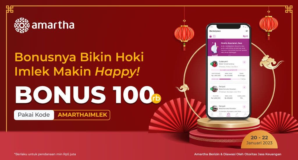 Bonusnya Hoki, Modalin Jadi Makin Happy!