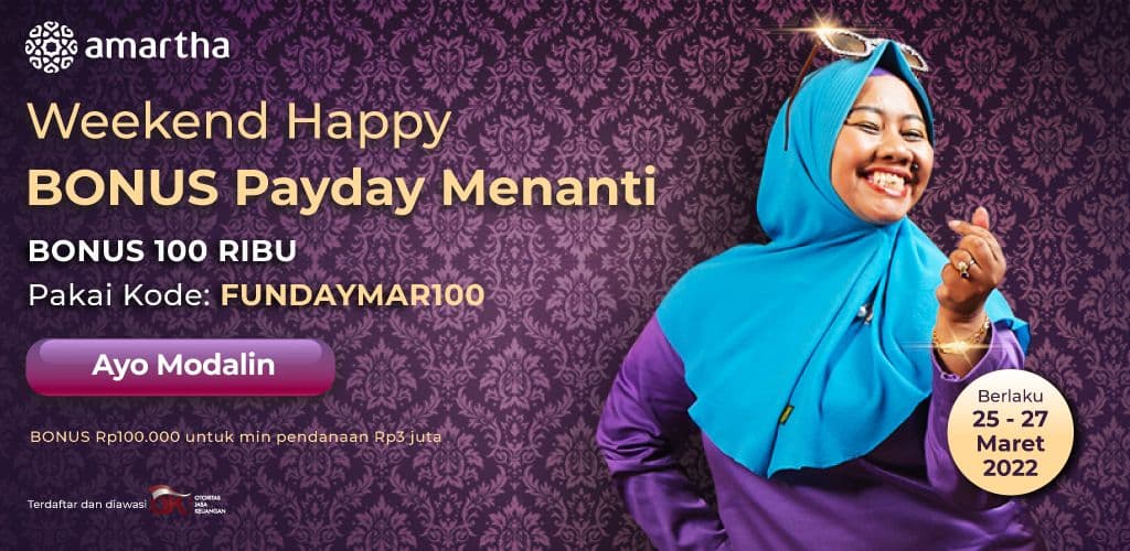 Dukung UMKM Bonus 100 Ribu. Ayo Modalin!