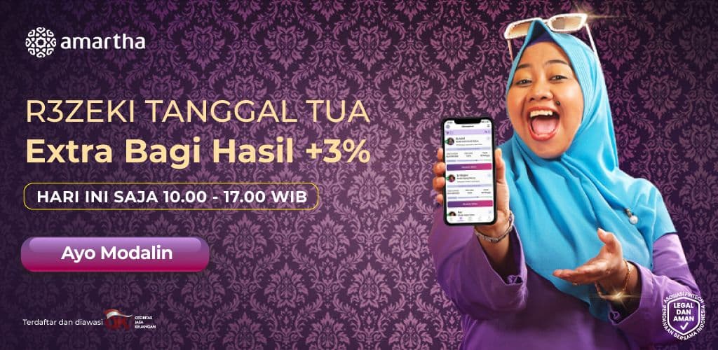 Extra 3 Persen di Tanggal Tua. Ayo Modalin!