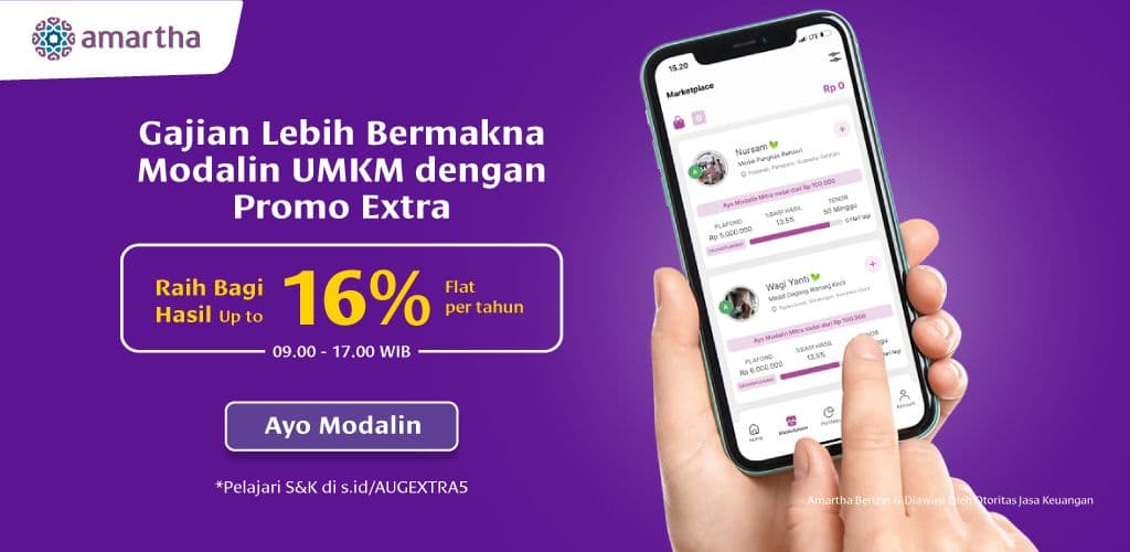 Gajian Lebih Bermakna Modalin UMKM dengan Promo Extra