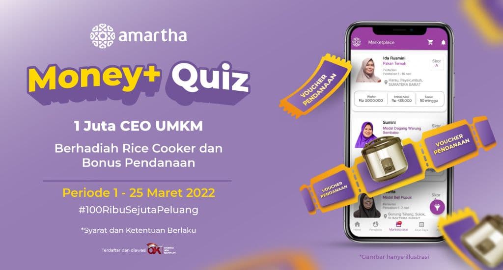 Money+ Quiz: 1 Juta CEO UMKM Amartha