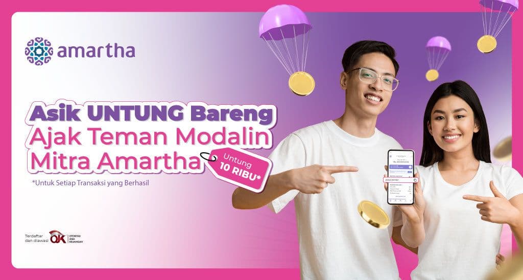 Pejuang Pencipta Cuan, Ayo Ajak Teman Modalin di Amartha!