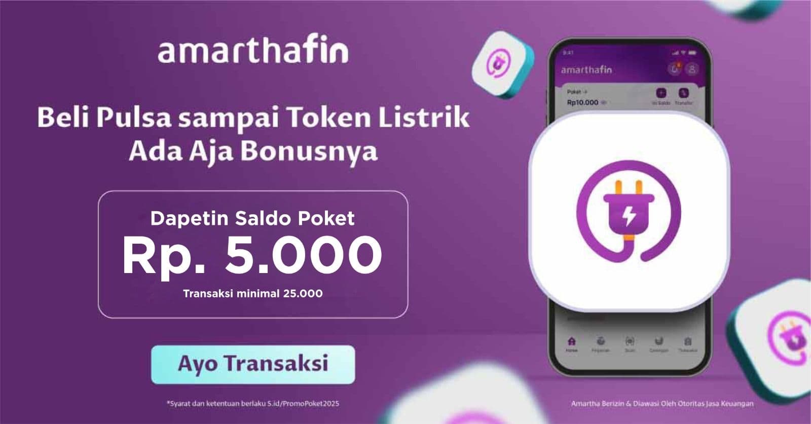 Transaksi PPOB Dapat Cashback Spesial, Cuma 3 Hari!