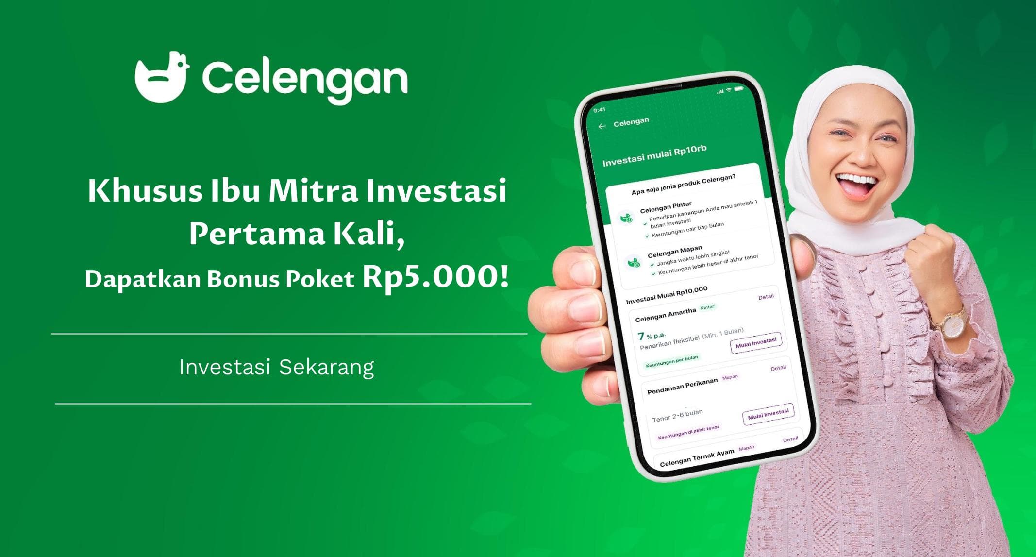 Ibu Mitra Investasi AmarthaFin Pertama Kali, Dapatkan Bonus Poket Rp5.000!