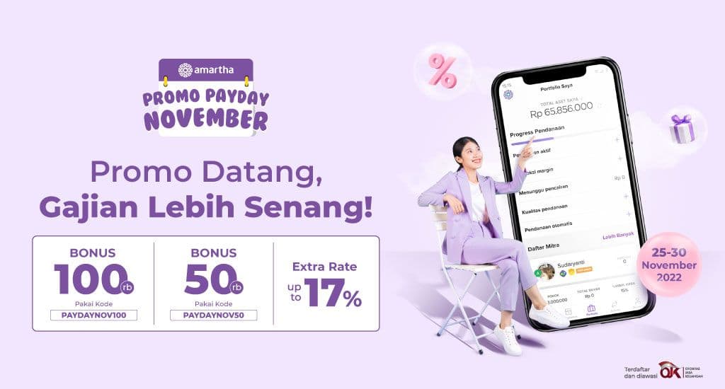 Promo November Datang, Gajian Makin Senang!