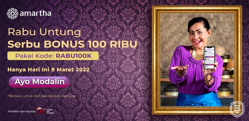 Rabu Untung, Cuan 100 Ribu. Ayo Modalin!