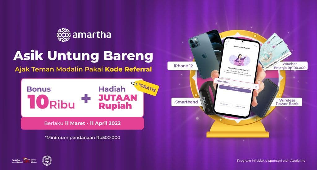 Ajak Teman Untung Bareng, Menangkan iPhone 12 dan Hadiah Jutaan Rupiah